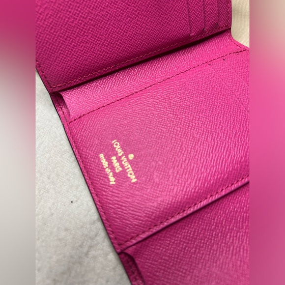 Louis Vuitton Christmas Animation 2022 Victorine Wallet - Fuchsia/Pink - Picture 10 of 11